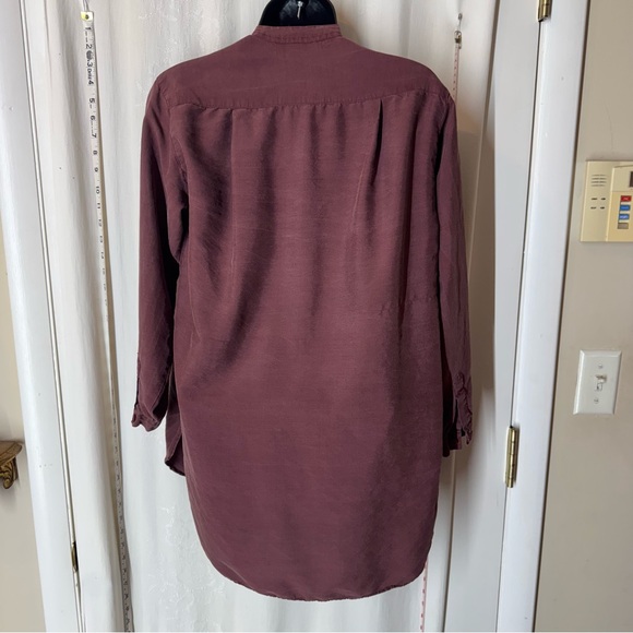 Vintage Rolling Hills in Pacifica Oversized Silk Shirt - Picture 3 of 7